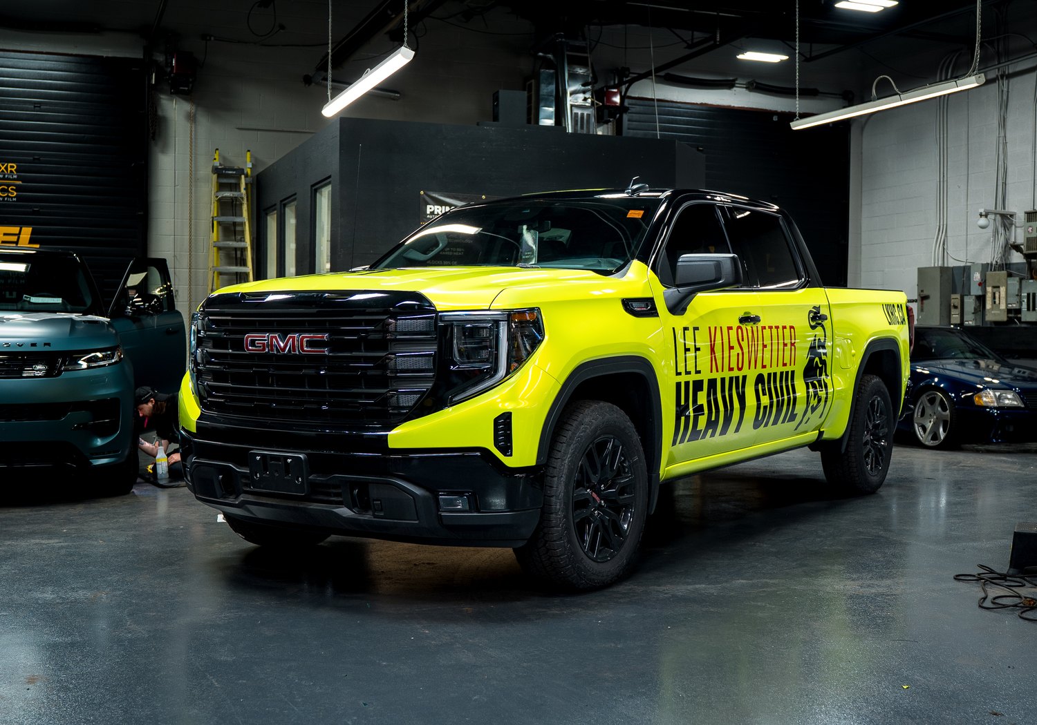Commercial fleet wrap