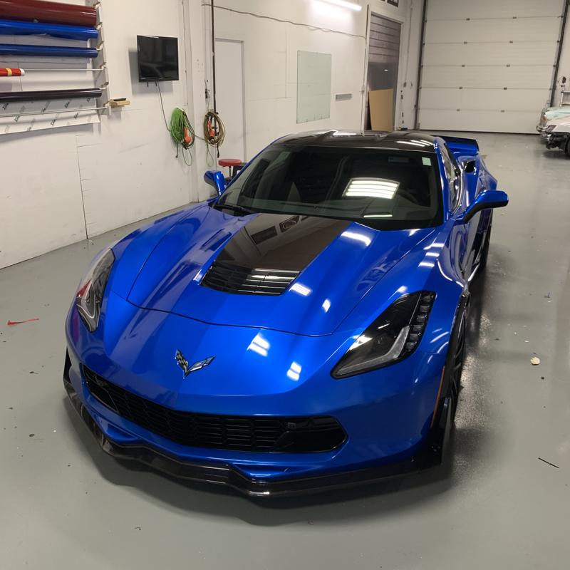 Corvette — Colour-Change Vinyl Wrap