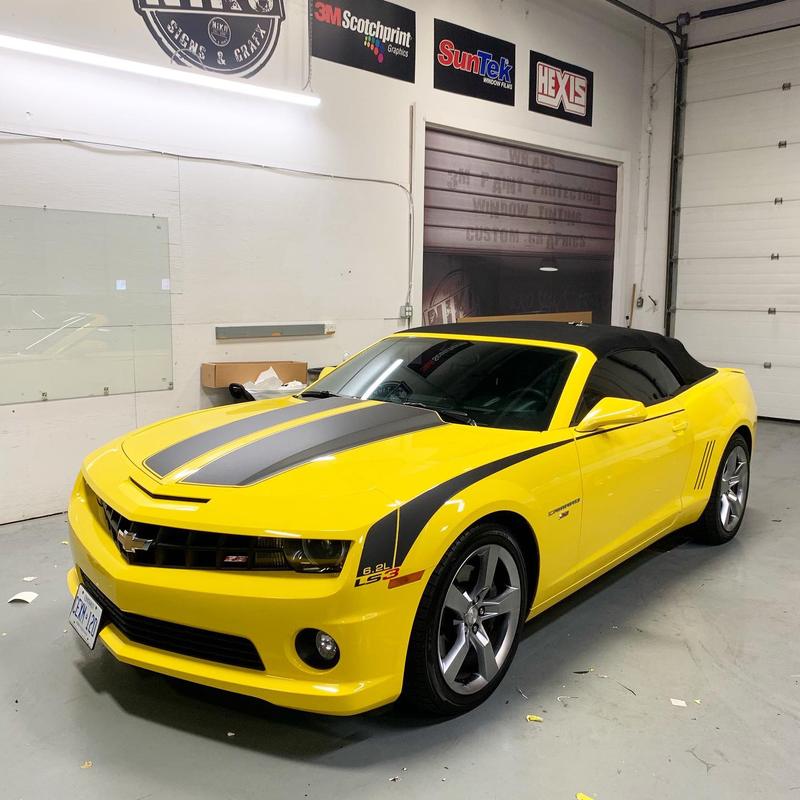Camaro — Tint & Graphics