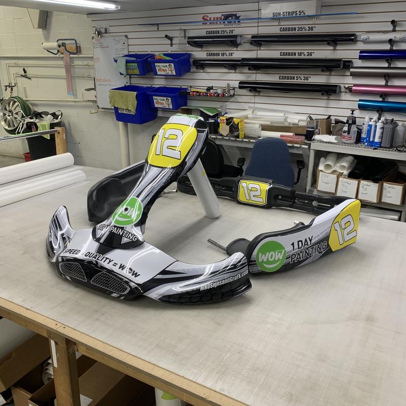 Go-Kart Bodies — Custom Wrap