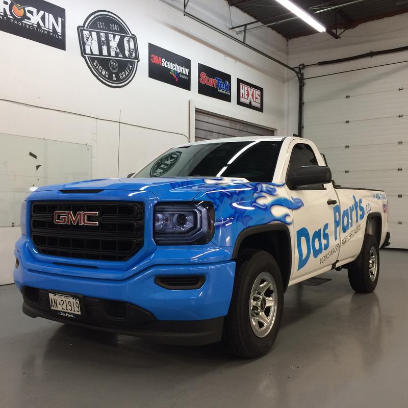 Das Parts — GMC Partial Wrap