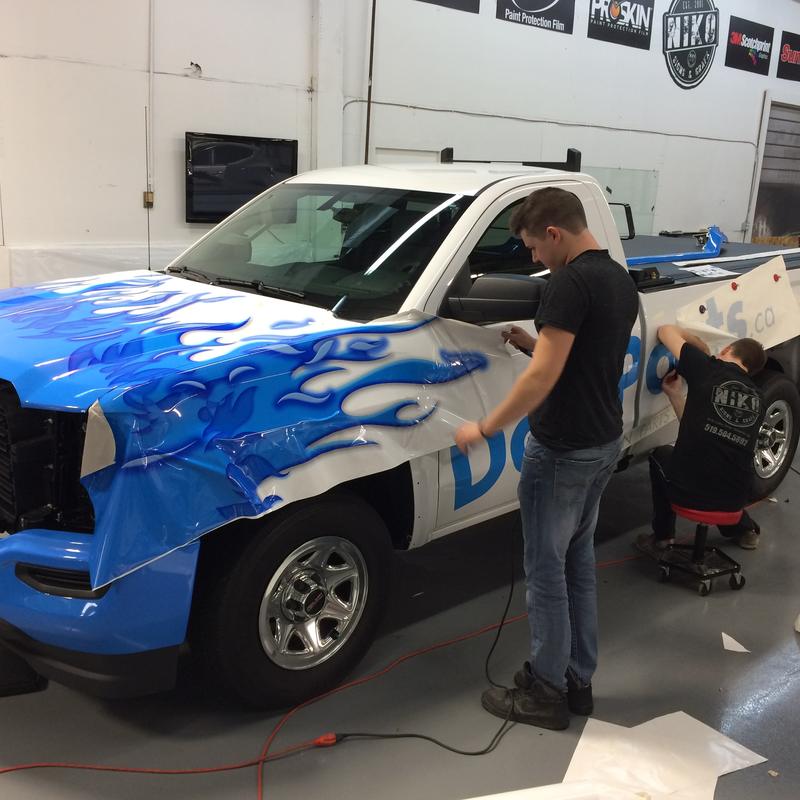 Das Parts — Van Partial Wrap
