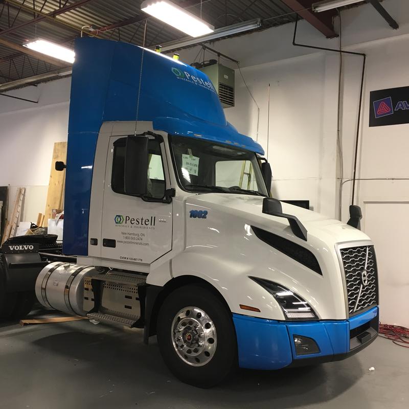 Pestell — Volvo Semi Wrap
