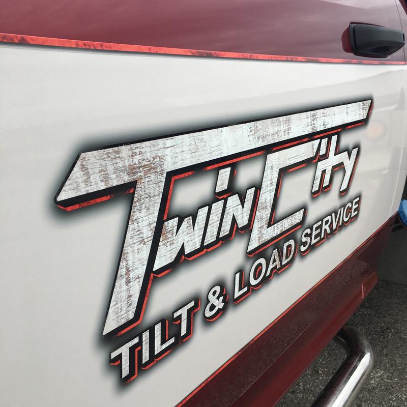 Twin City Tilt & Load — Decals