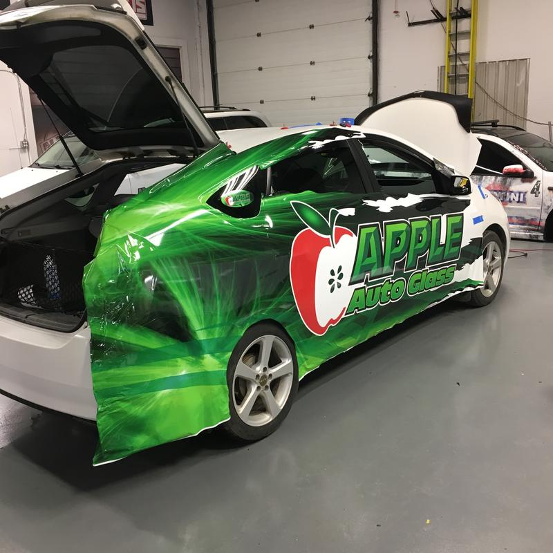 Apple Auto Glass — Partial Wrap