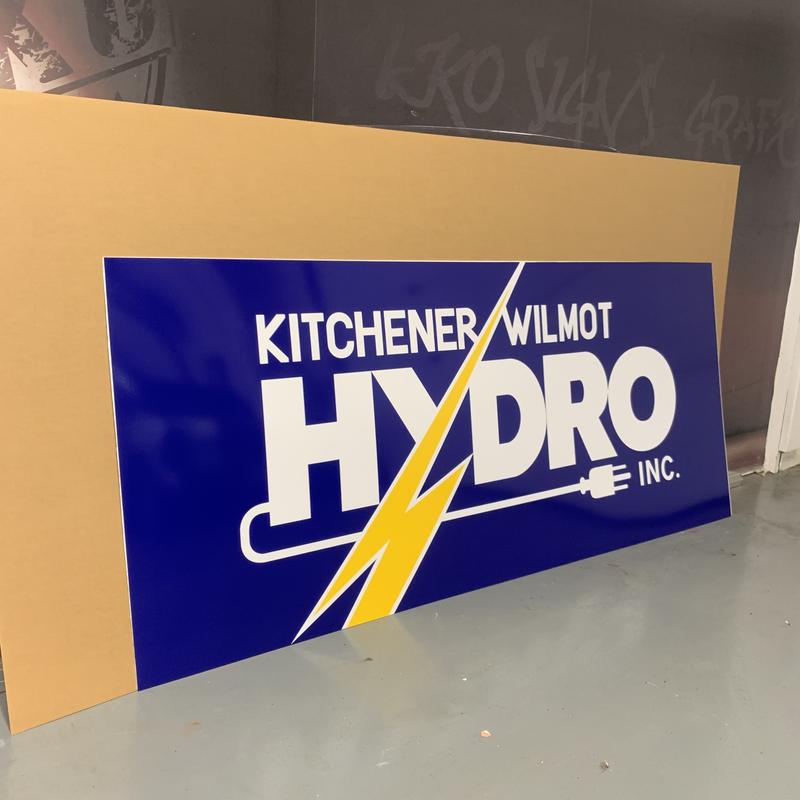 Kitchener-Wilmot Hydro — Site Signage