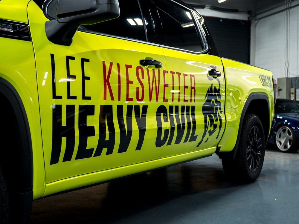 Lee Kieswetter Heavy Civil — Partial Wrap (Detail)