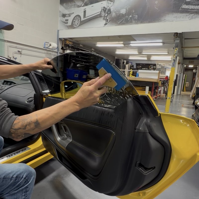 Corvette C8 — Tint Install