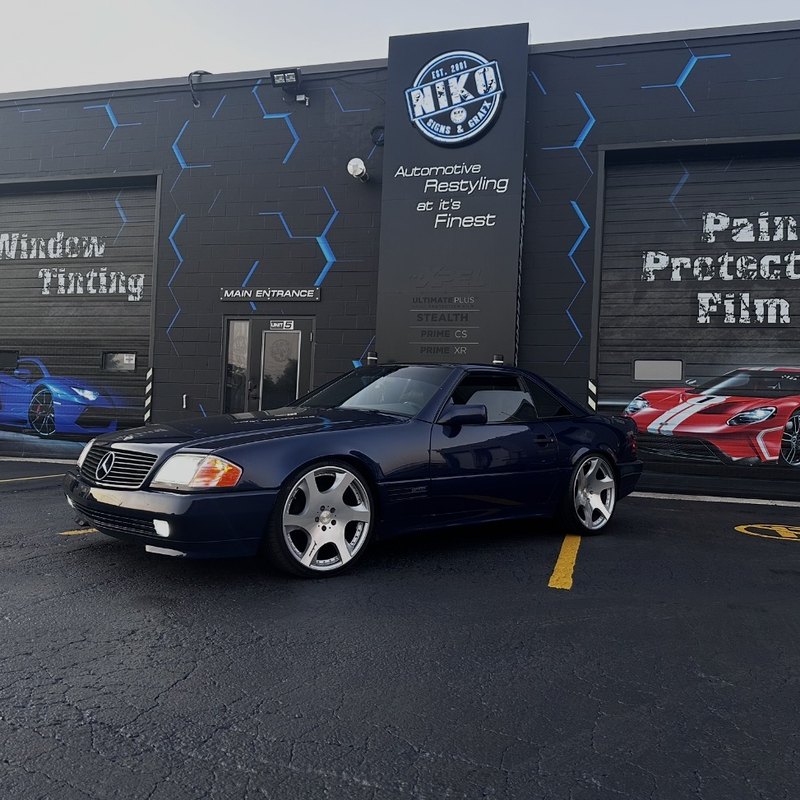 Mercedes-Benz SL — Window Tint